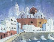 Walter Gramatte Cadiz oil painting artist